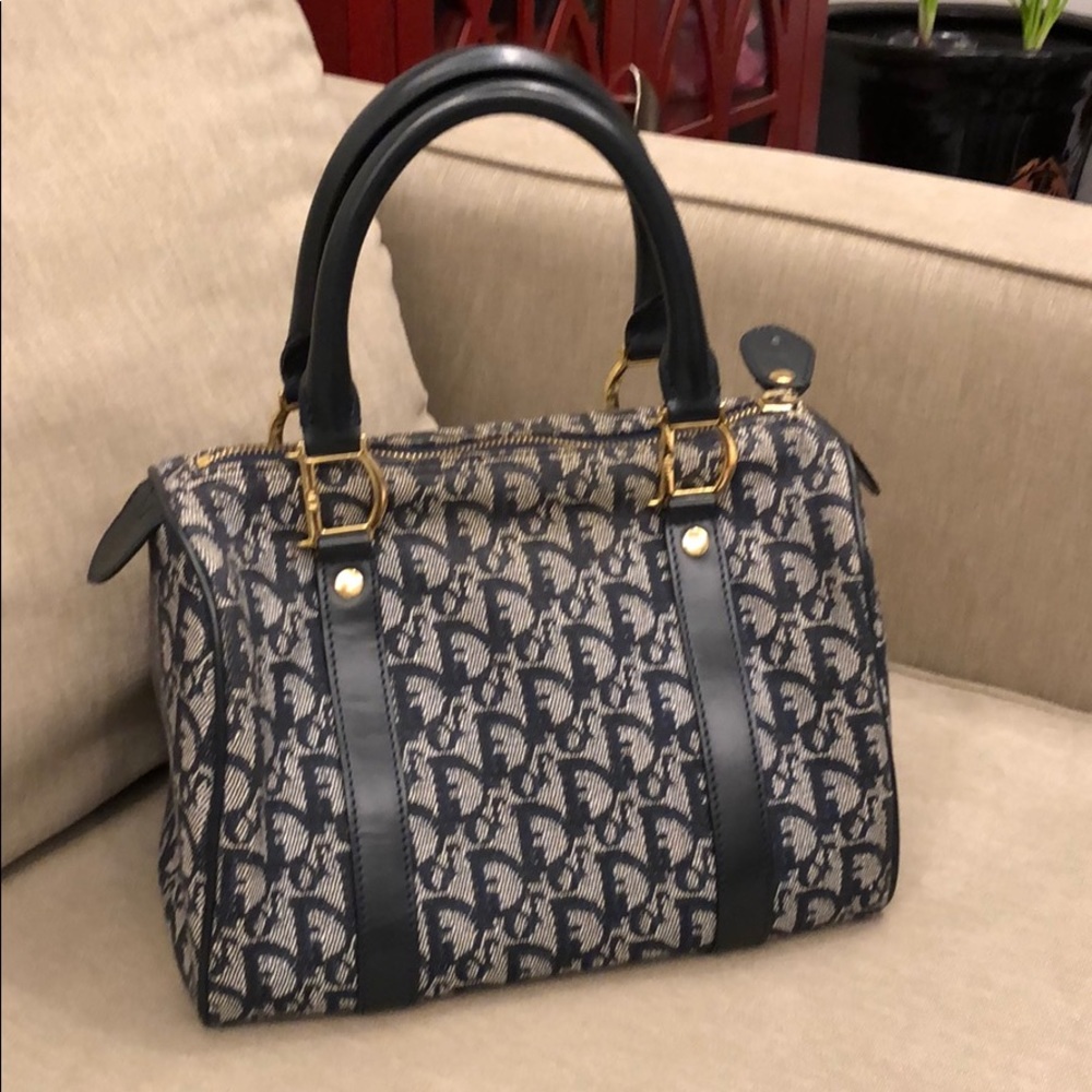 Christian Dior Vintage Diorissimo Boston Bag